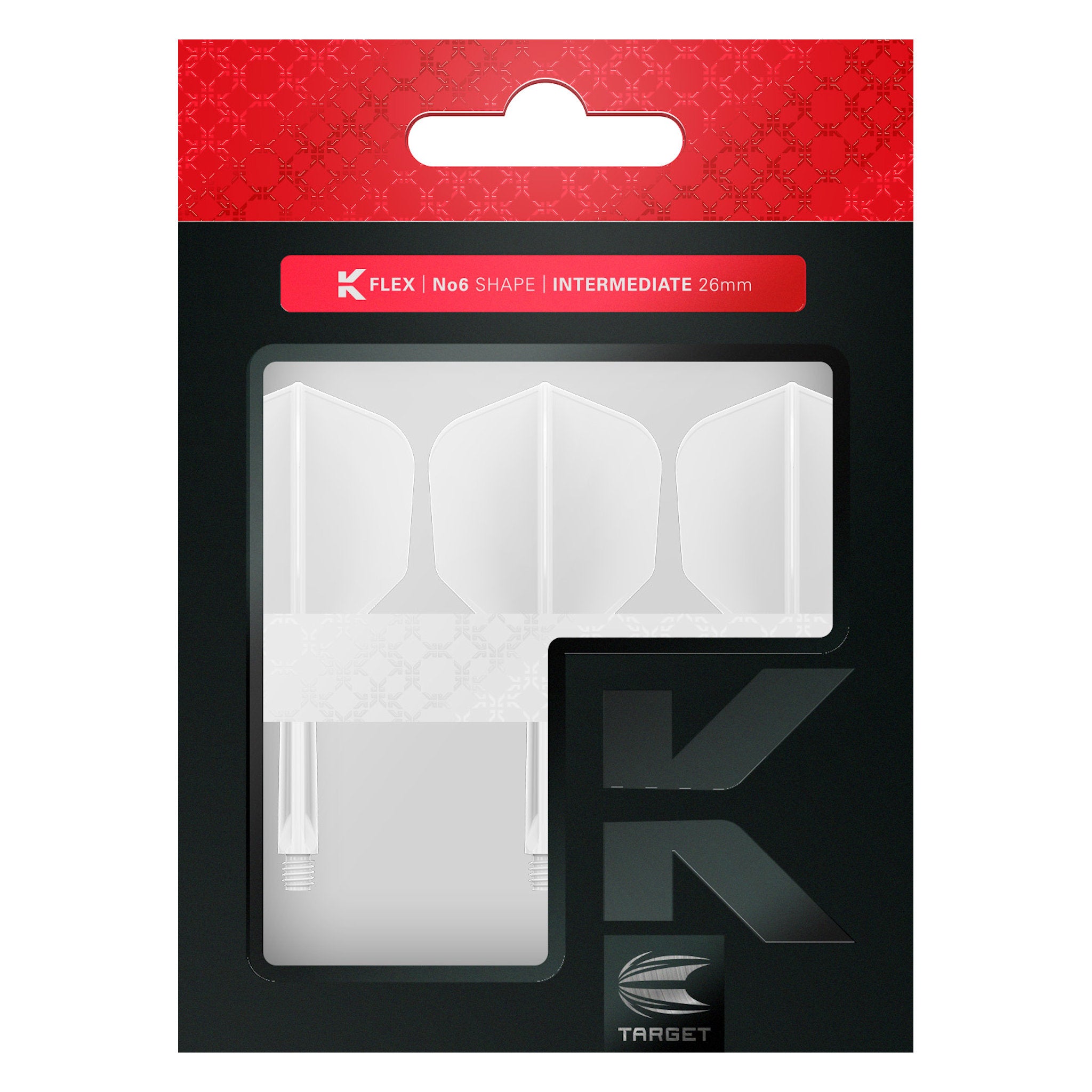 K-Flex Shape No.6 Flight & Shaft White packaging