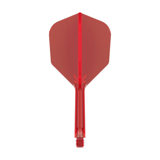 K-Flex Shape No.2 Flight & Shaft Red midi