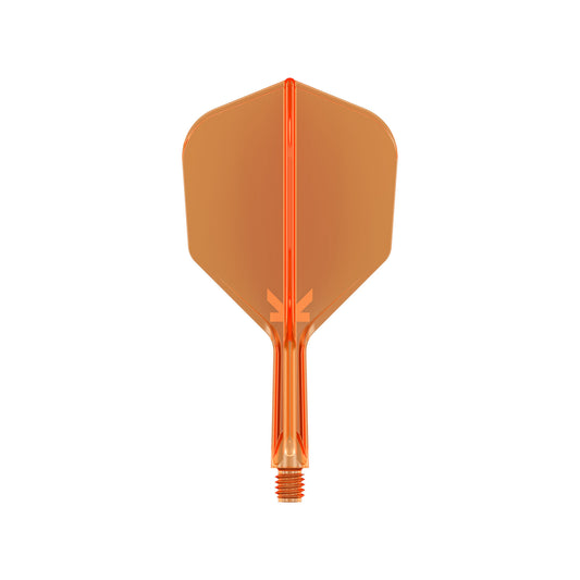 K-Flex Shape No.6 Flight & Shaft Orange short