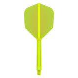 K-Flex Shape No.6 Flight & Shaft Yellow medium