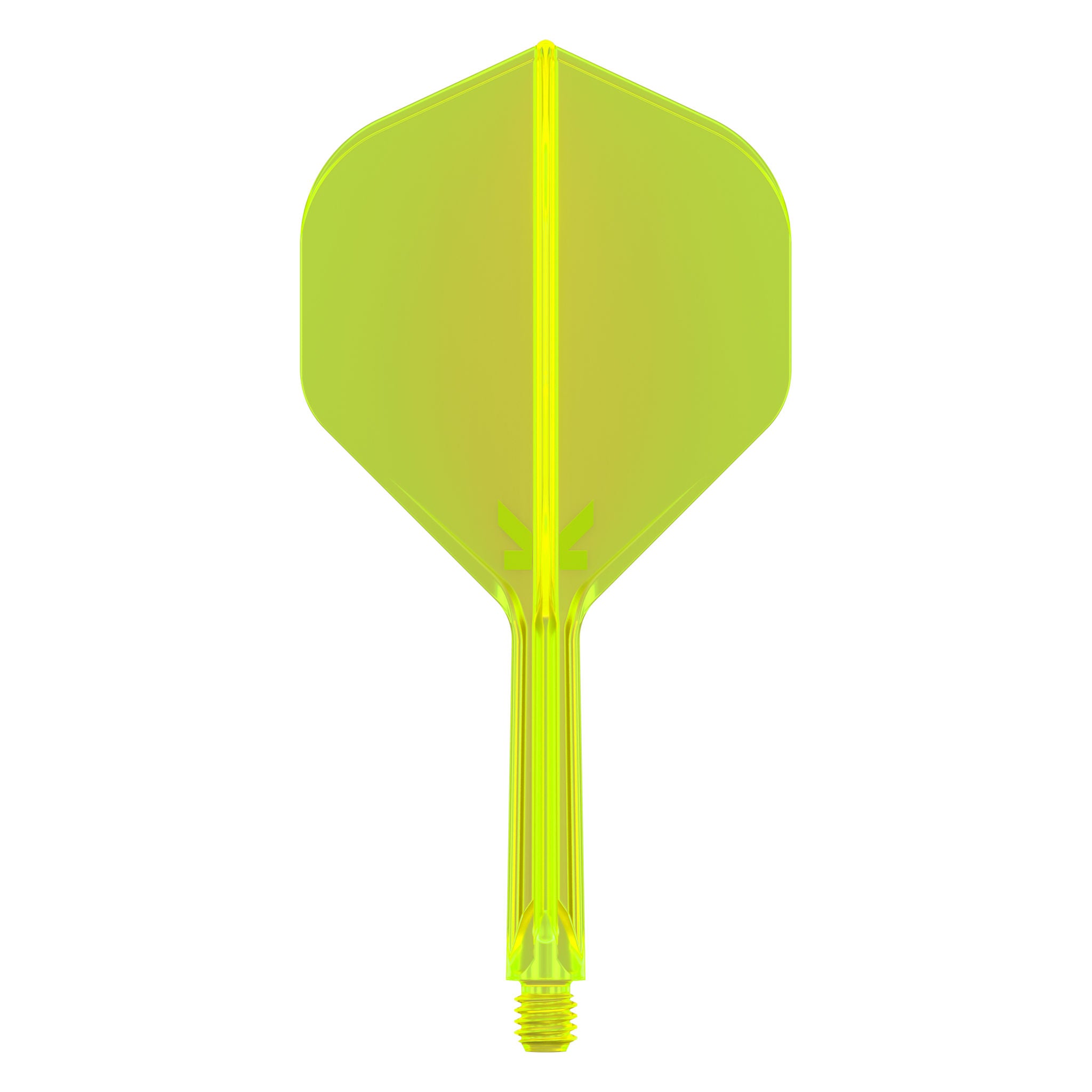 K-Flex Shape No.2 Flight & Shaft Yellow on white background