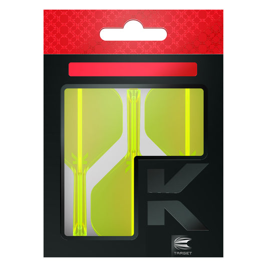 K-Flex Shape No.2 Flight & Shaft Yellow pack