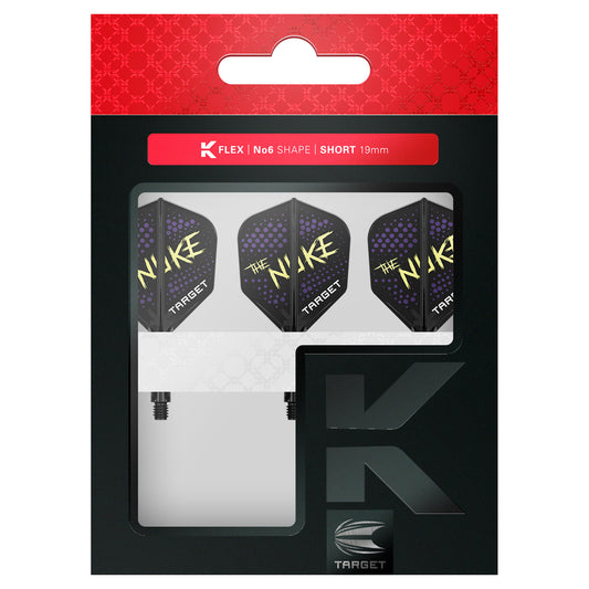 K-Flex Shape No.6 Flight & Shaft Luke Littler packaging