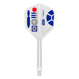 Dart flight with Star Wars design featuring Target logo on a white background