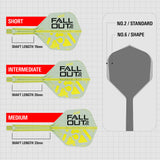 K-Flex No.6 Flight & Shaft Fallout Luke Littler sizes and lengths