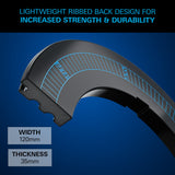 Target Corona Vision LED Notched surround showing the thickness of the surround. 