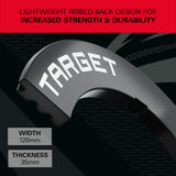 Target Black Notched Surround showing  the width and thickness