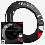 Target Black Patterned Notched Surround showing packaging.