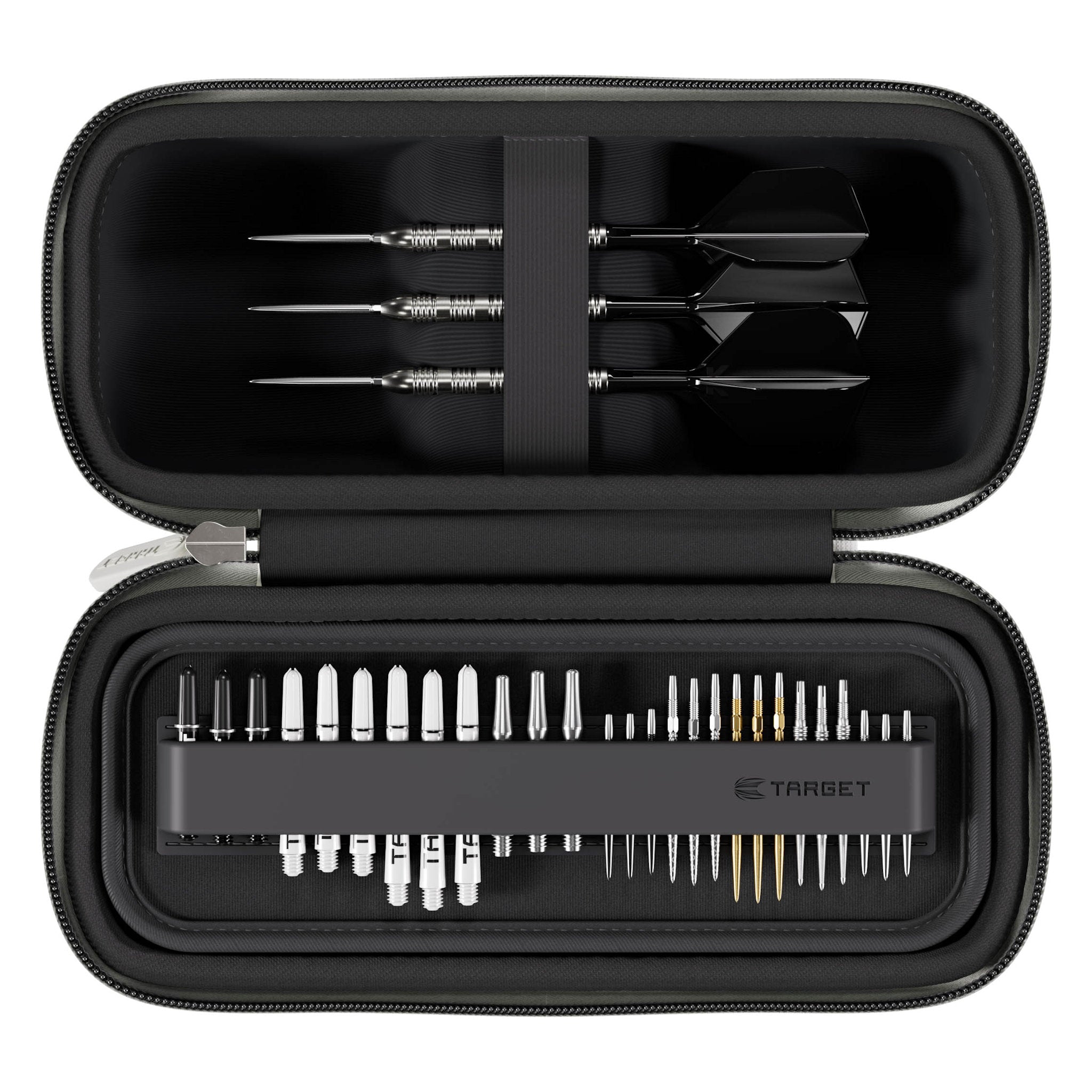 STAR WARS™ R2D2 BOA Wallet inside showing darts and accessories