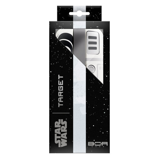 Packaging of a Star Wars product with Target and BOA logos on a white background
