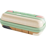 STAR WARS™ Grogu BOA Wallet Green and beige case with 'Star Wars' and 'Target' branding on a white background