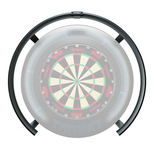 A Target Corona Vision 2 Light with a black outer ring frame, shown against a solid white background.