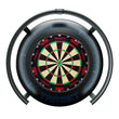 A Target Corona Vision 2 Light with a black outer ring and blue target surround  centered on a plain white background.