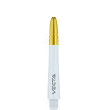 Vecta Nylon Shafts white and gold