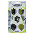 Packaged MVG Design Prism dart flights with Winmau branding on a white background