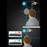 SightRight 2 dart alignment tool for perfect aiming and improved dart accuracy