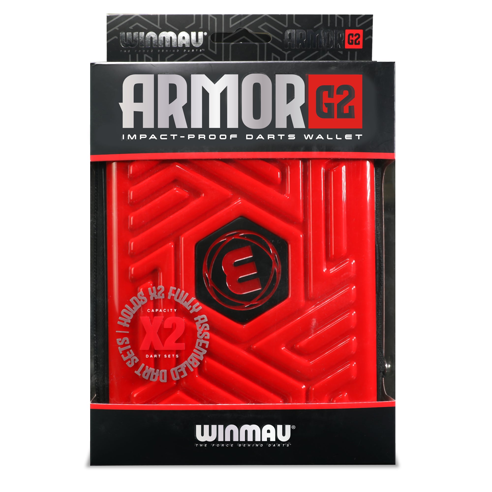 Armor G2 Wallet red in packaging