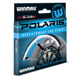 Winmau Polaris replacement LED strip packaging on a white background