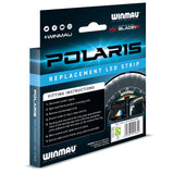 Winmau Polaris replacement LED strip packaging on a white background
