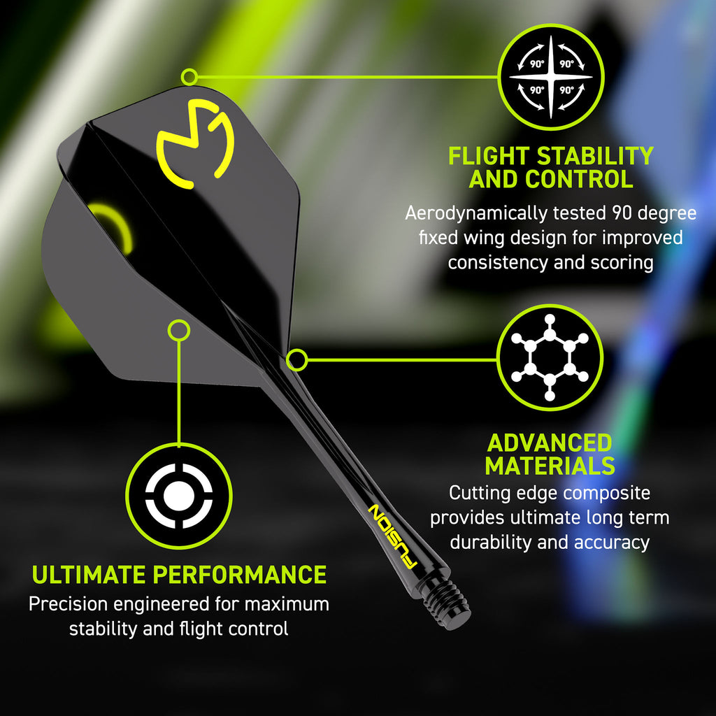 Fusion Flight & Shaft System MVG Pac Man – British Darts