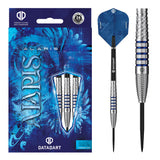 Datadart Alaris darts with packaging on a white background