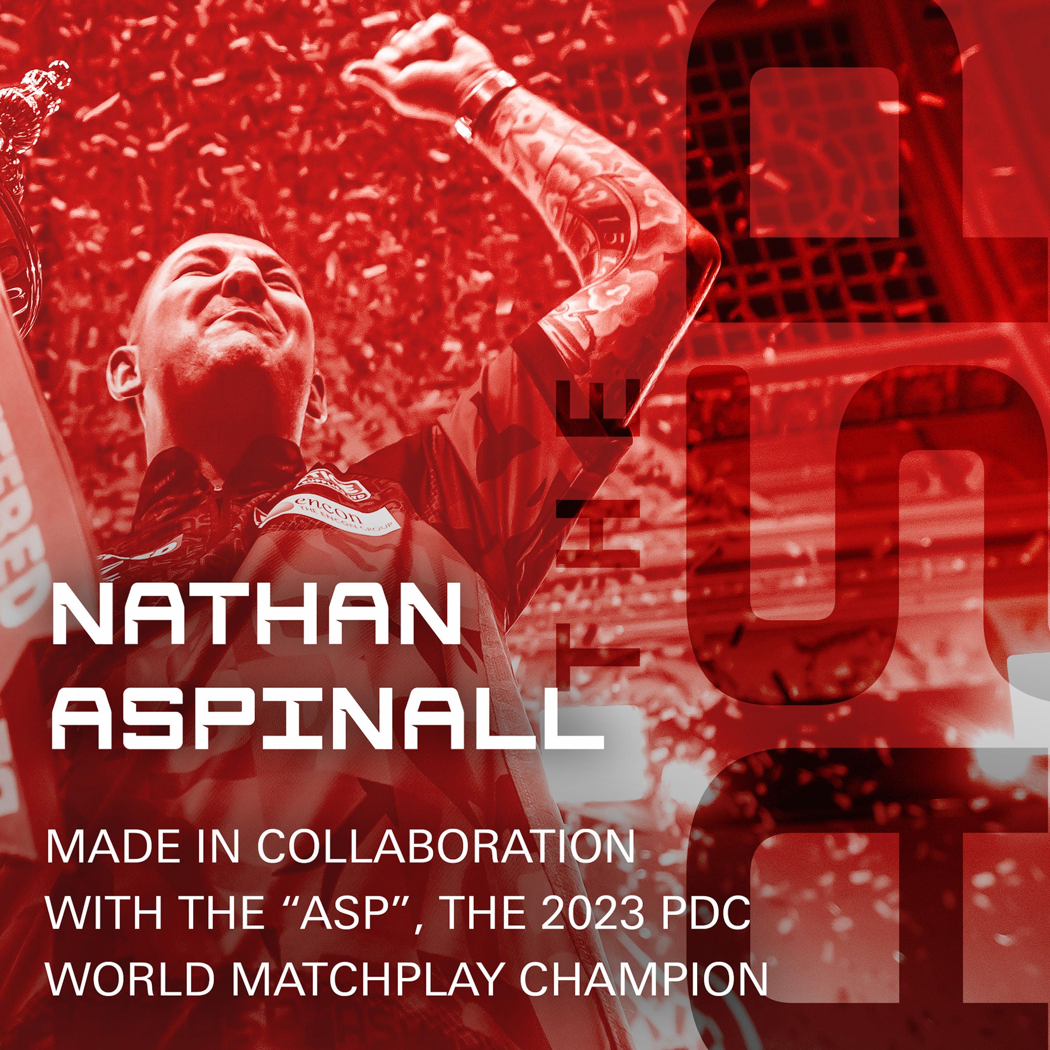 K-Flex Standard Flight & Shaft Nathan Aspinall ad