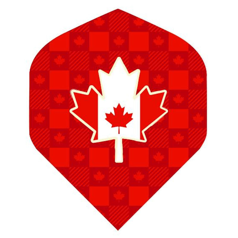  The Canada Flag flights feature Maple Leaf with Cdn Flag design on red backdrop 