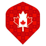  The Canada Flag flights feature Maple Leaf with Cdn Flag design on red backdrop 
