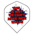 This is why we can't have nice walls text with cracked wall on white backdrop