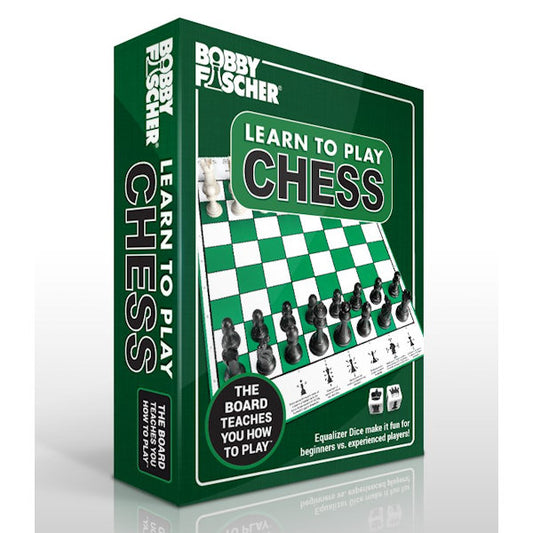 Learn to Play Chess Bobby Fischer® packaging