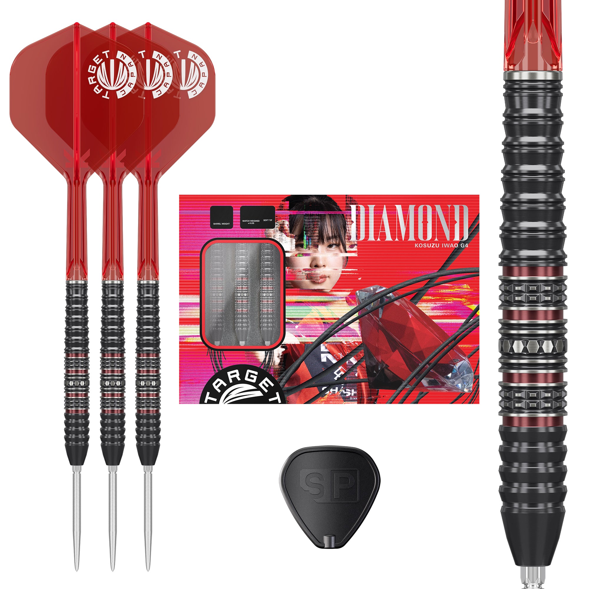 アクセサリー darts of taujan qadisha Kosuzu Iwao Diamond G4 SP 90% Tungsten – British Darts