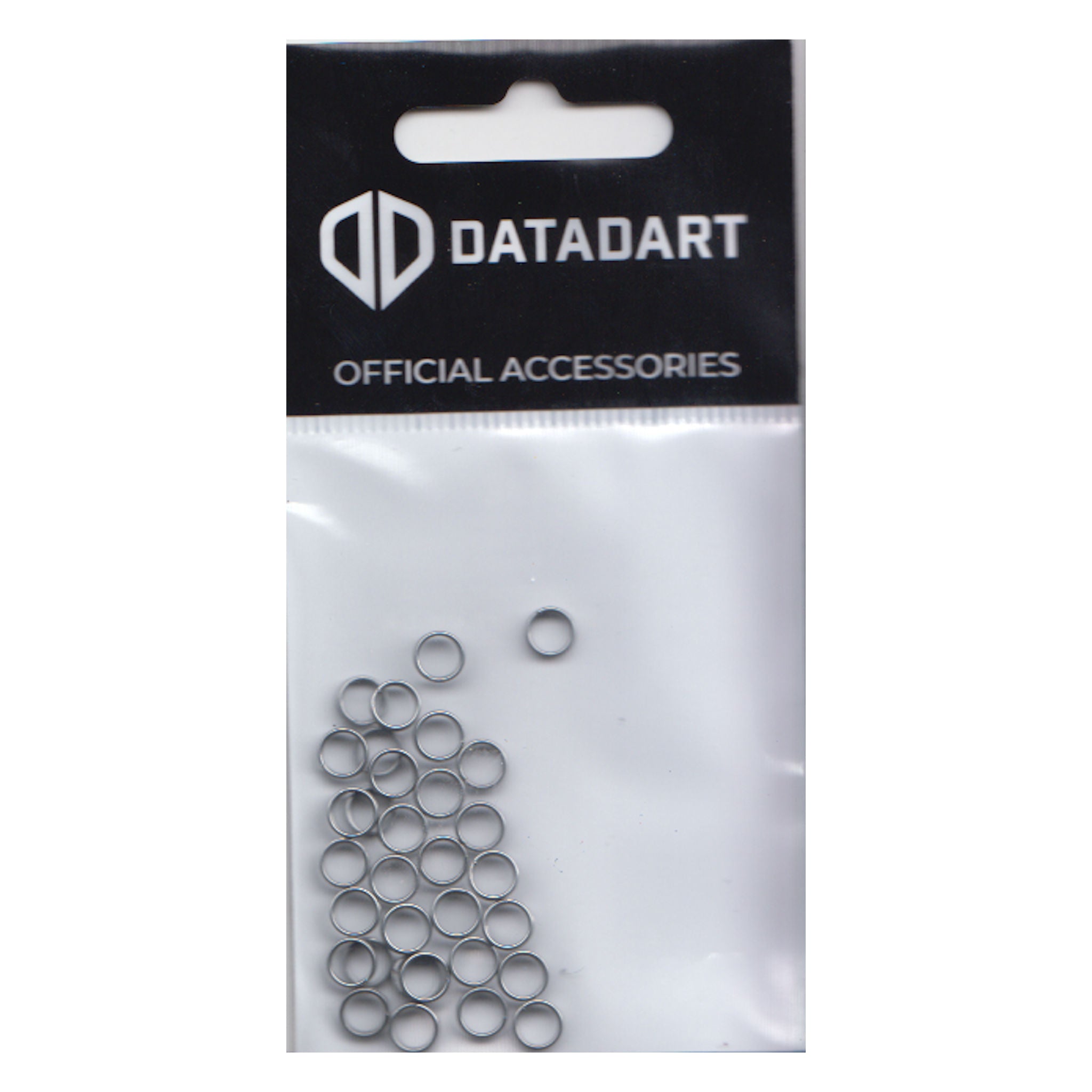 Pack of Datadart official accessories on a white background