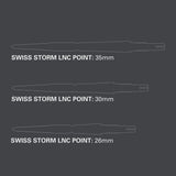 Swiss LNC Points sizing chart