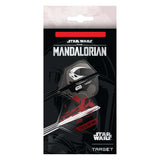 Target with 'The Mandalorian' branding from Star Wars, featuring a black and red design.
