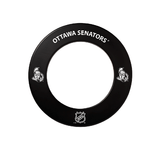 NHL® Ottawa Senators Dartboard Surround with 'Ottawa Senators' text and logos on a white background