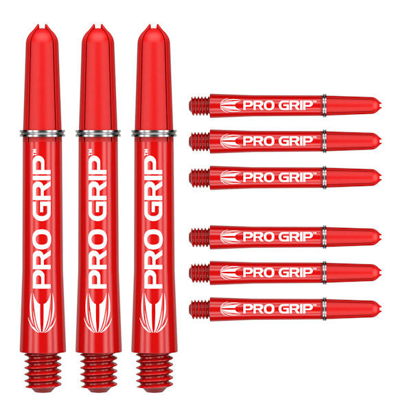Pro Grip Nylon Shafts (3 Pack) red