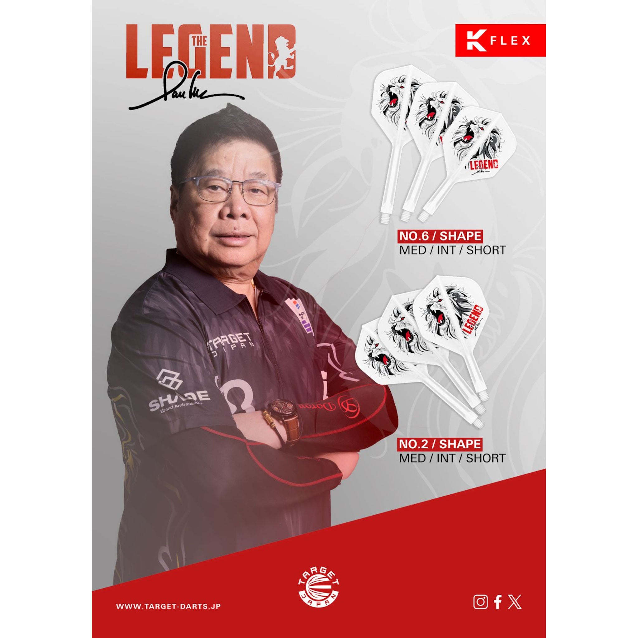 The Legend Paul Lim showing his K-Flex flights