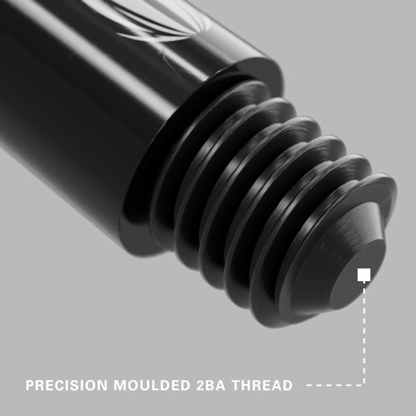 Pro Grip Nylon Shafts close up of 2BA thread
