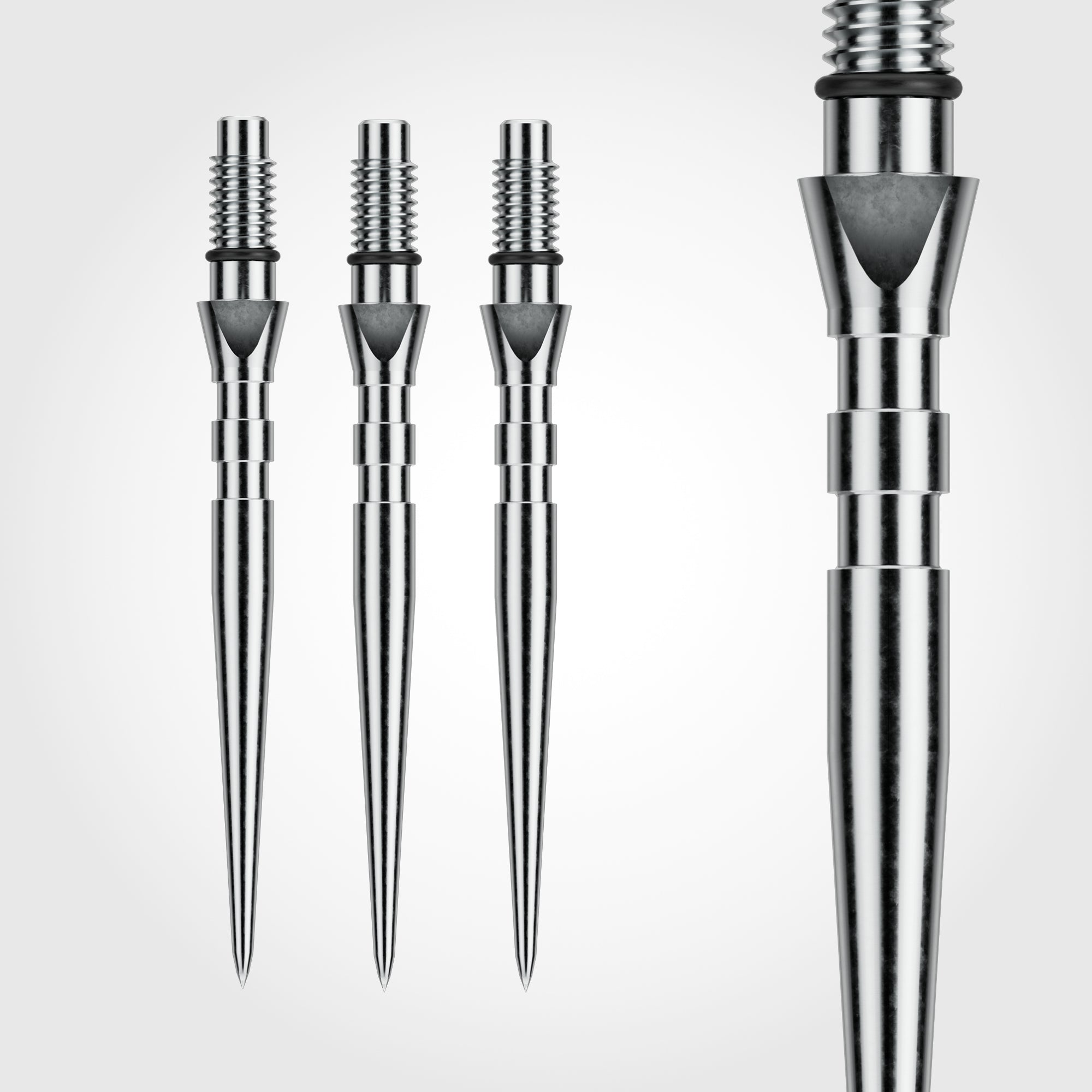 Winmau Switch Points Groove Silver Effect