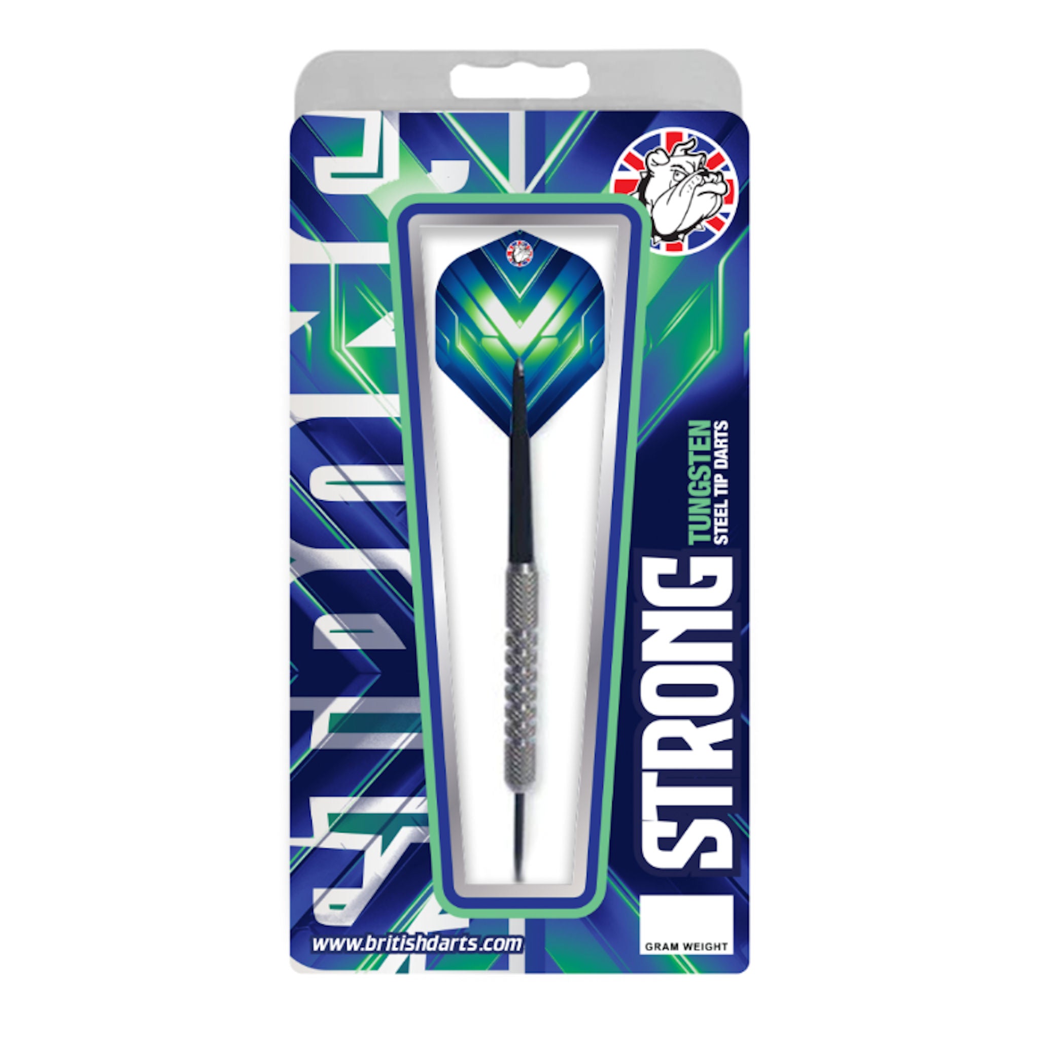 BD Strong 80% Tungsten Darts packaging