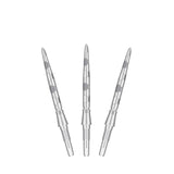 Swiss Storm Onyx Points silver