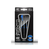 Packaged Target darts with 'Vapor' branding on a white background