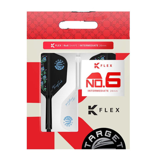K-Flex No.6 Flight & Shaft Zenith Tung Suk white packaging