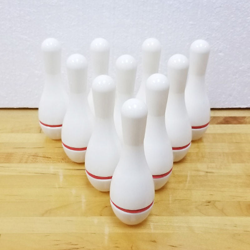 Sun-Glo White Bowling Pins (10 Pack)