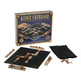 Kings Cribbage open showing you what's in the box