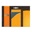 Target Milli Navy Dart Case in orange and black packaging on white background.