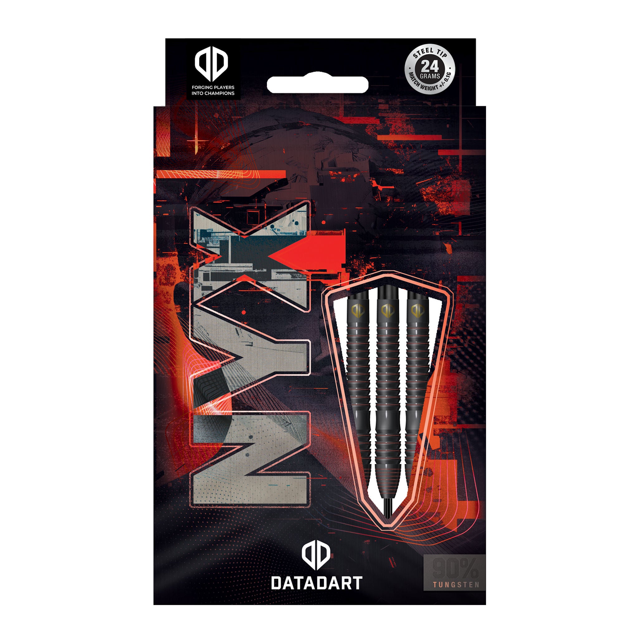 Datadart NYX 90% Tungsten packaging