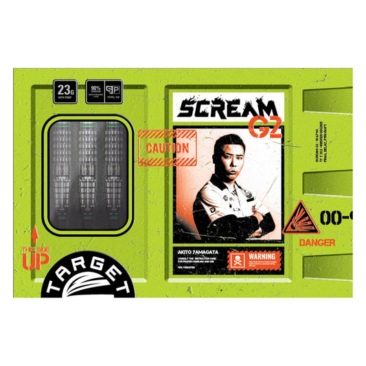 Scream G2 SP 90% Tungsten lime green packaging