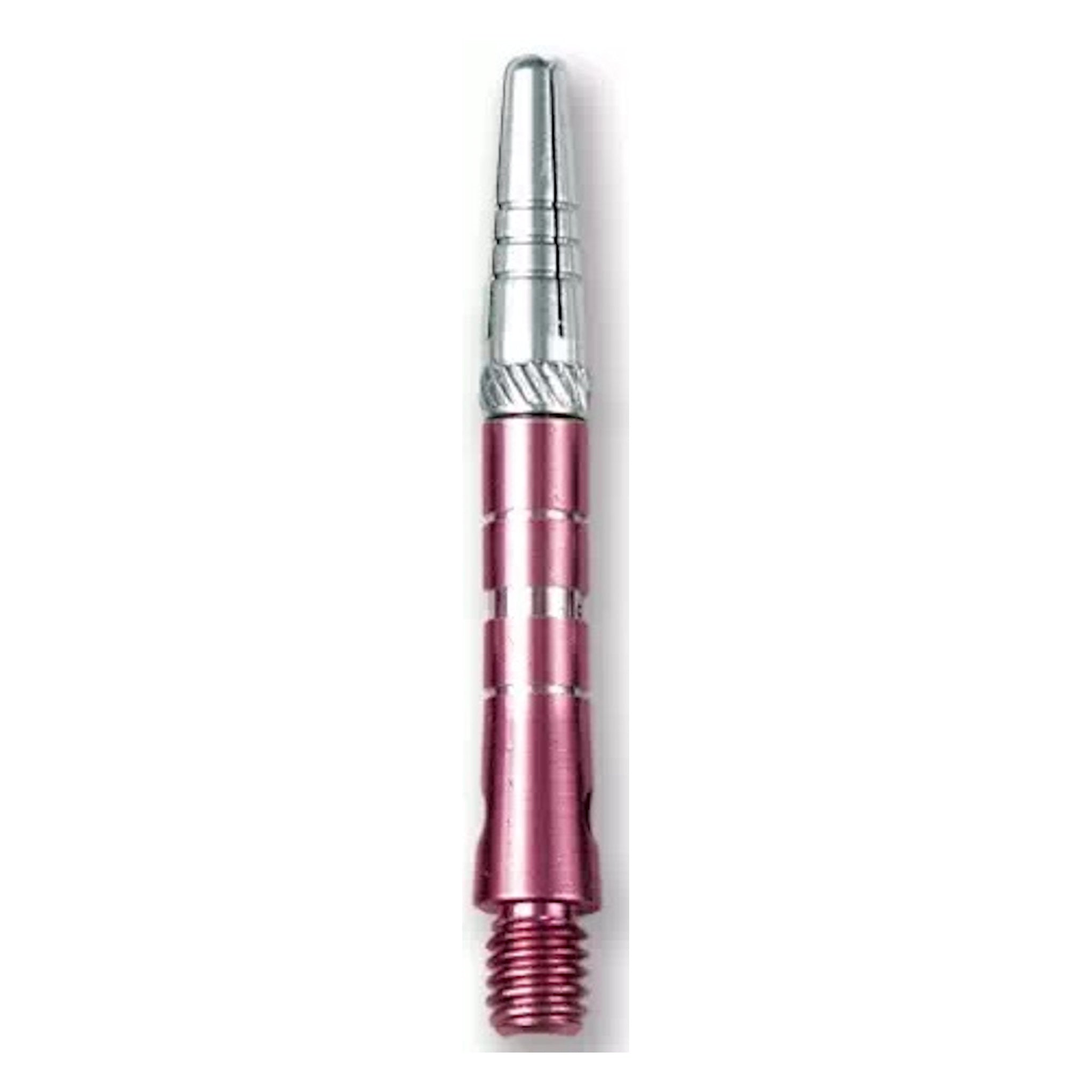 DW Top Spin Grooved Shaft pink with silver accents