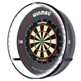 Winmau Plasma Dartboard Light with 360° LED illumination, zero shadows, and no glare for professional-level dart playing.
